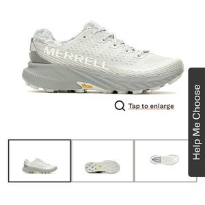 Men’s Merrell Agility Peak 5 Trail Running Shoe - Size 11.5 - Gray